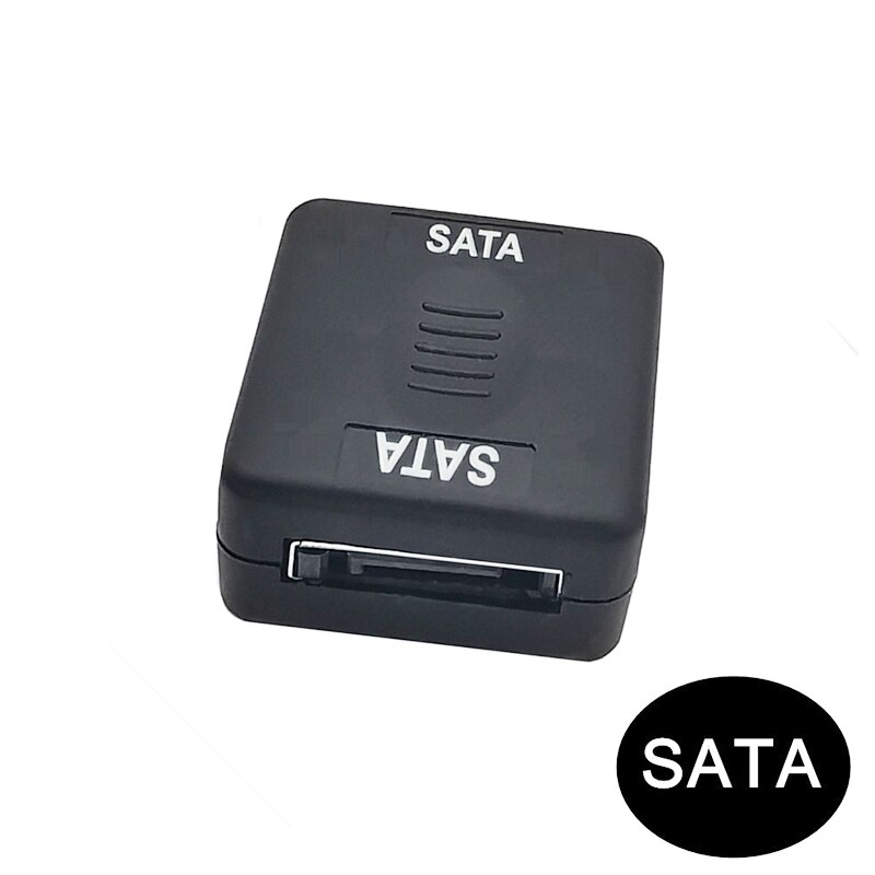 SATA 7Pin Hard Disk Converter 6.0Gbps Female to Female ABS Shell Data Adapter: Default Title