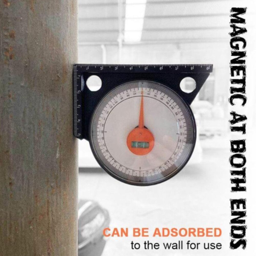 Magnetic Precise Angle Level Finder Mini Inclinometer Protractor Tilt Level Meter Angle Finder Clinometer Gauge Tools