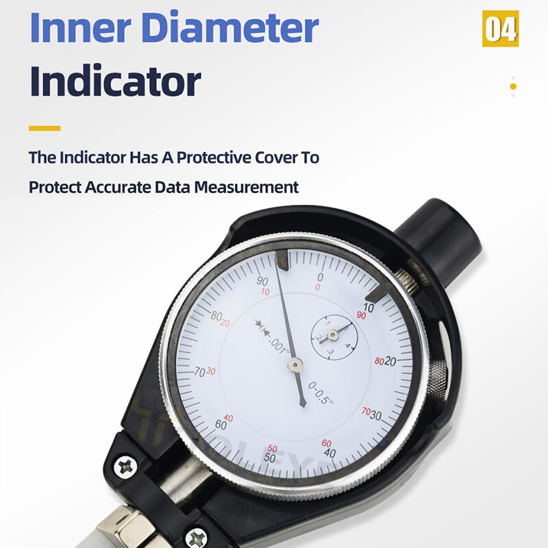 50-160Mm Boring Dial Bore Gauge Dial Indicator Binnendiameter Gauge Meten Staaf Sonde Accessoires Micrometer Meten