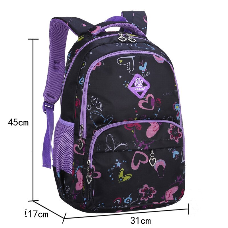 Style Primary School Students School Bag Girls Children Backpack Lovely Breathable Travel bags Mochila Grade 3-6 Schoolbags