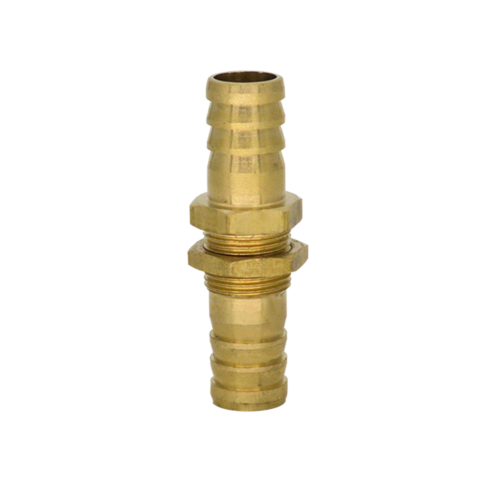 YQBS Durcheinander-Widerhaken-Anschluss, Schlauchrohrverschraubung, 2, 3, 4-Wege, für 4 mm, 5 mm, 6 mm, 8 mm, 10 mm, 12 mm, 16 mm, 19 mm, Schlauch, Luft, Wasser, Pneumatikrohr: 90*50mm / bräunen