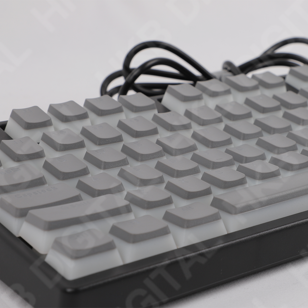 Pudding Keycap for Mechanical Keyboard 108 Keys Gray Transparent Backlight Suit for Anne Pro 2 GK61 SK61 GK64 PC Game