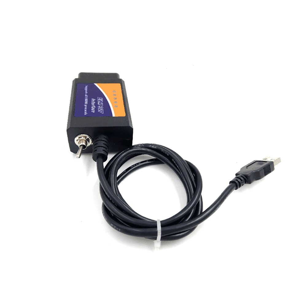 Usb Interface Abs Mini 1Pc OBD2 Usb Diagnostische Kabel Voor Forscan ELM327 Usb Met Schakelaar Mini Obdii usb V1.5 Scanner