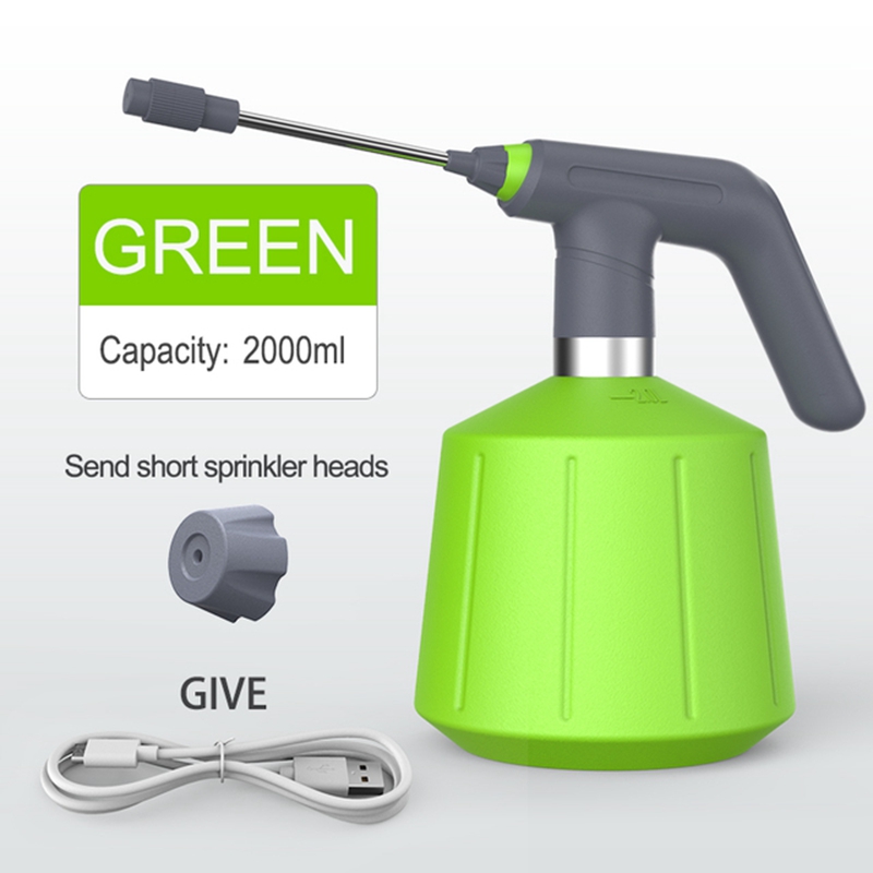 2L Electric Plant Mist Spray Bottle Automatic Garden Watering Can Water Sprayer Sterilizations Car Wash