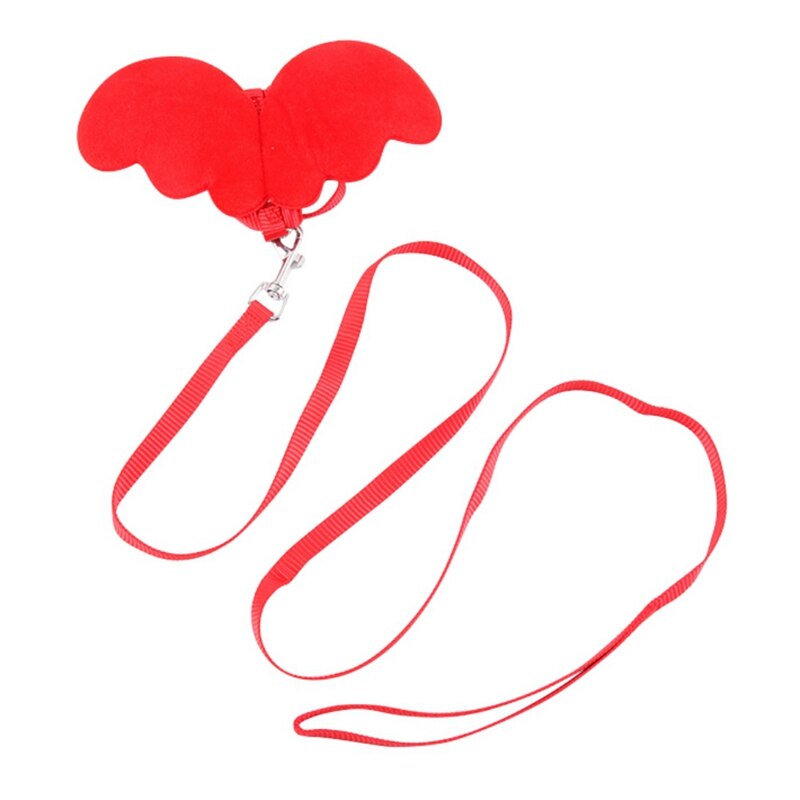 Angel Huisdier Hondenriemen En Halsbanden Set Puppy Leads Voor Kleine Honden Katten Wing Verstelbare Harnas Hond Huisdier accessoires