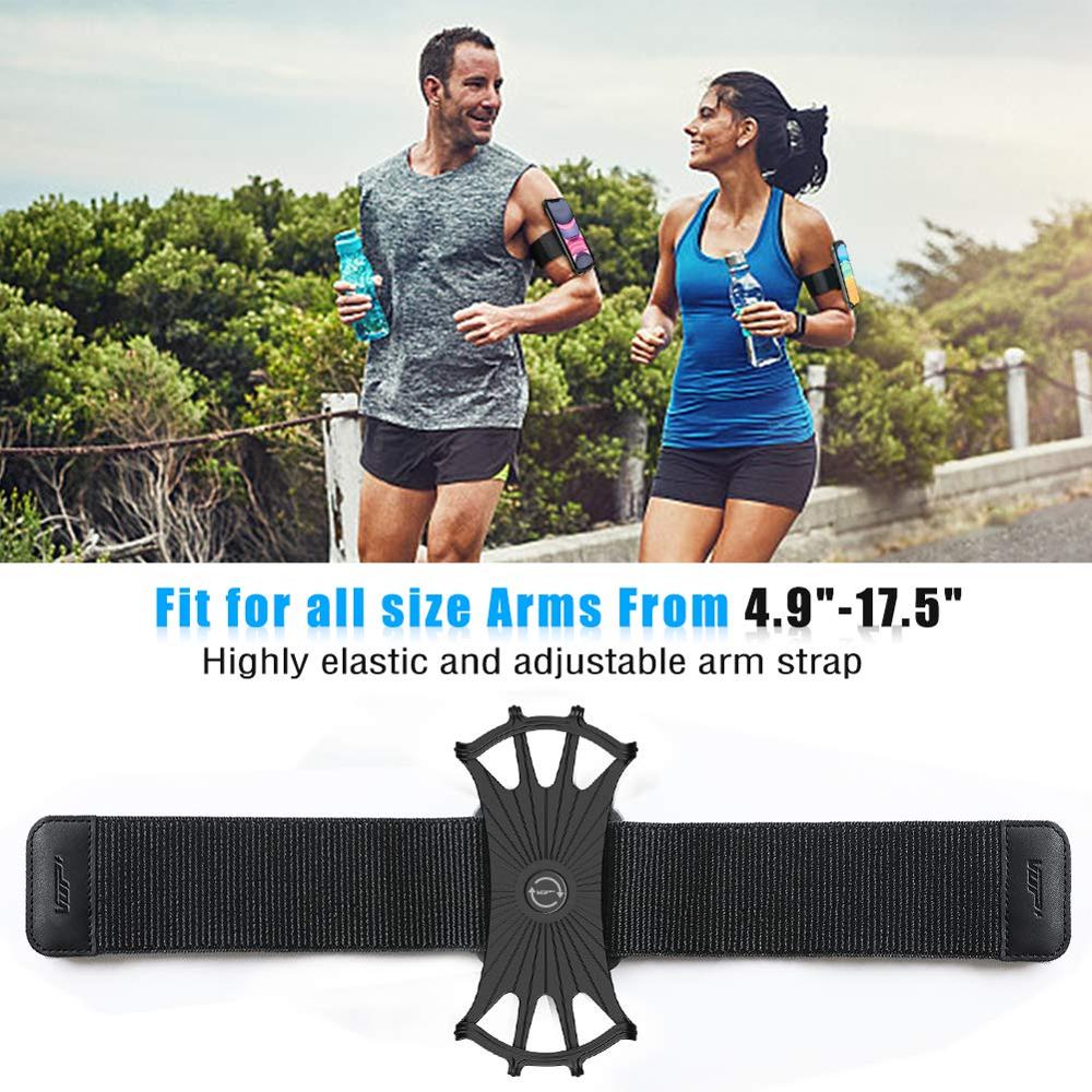 Vup Telefoon Armband,360 ° Draaibare Running Telefoon Houder Voor Iphone, Galaxy, Google Pixel, 4 ''-6.5 ''Phones
