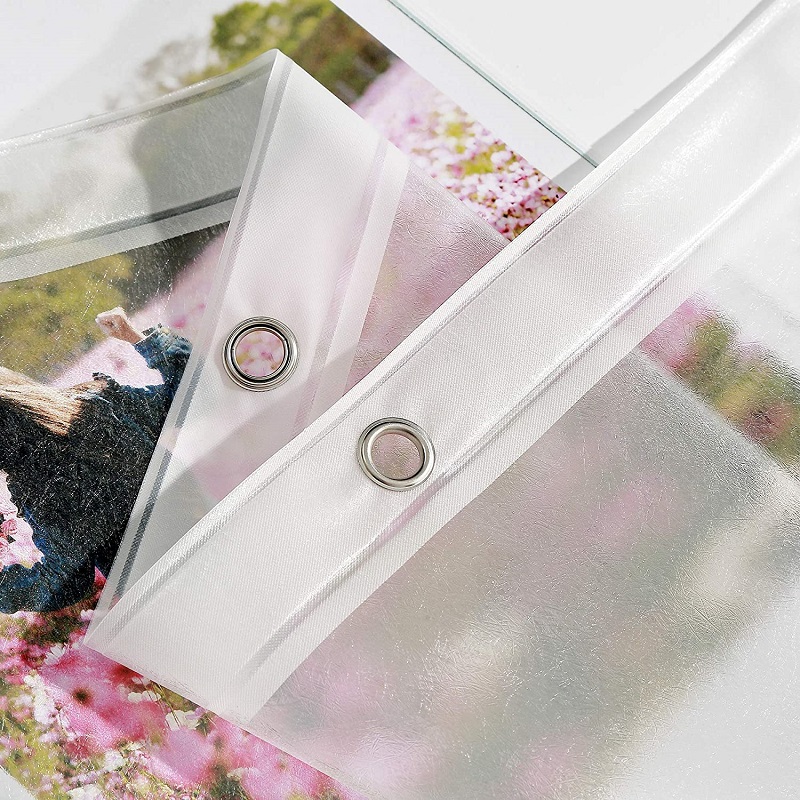 Nordic Translucent Shower Curtain PEVA Frosted Bath Curtains Waterproof Mildewproof Bathing Room Partition Curtain Home Decor