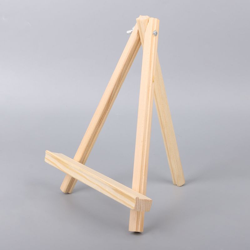18X24 cm Mini Künstler Holz Staffelei Hochzeit Tisch Karte Stand Anzeige Halfter Für Party Dekoration
