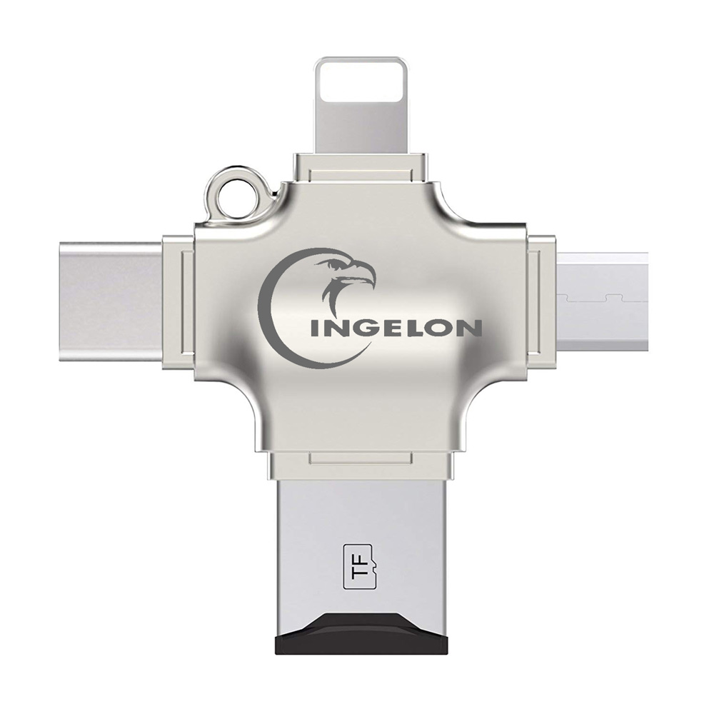 Ingelon czytnik kart SD mikrokarta adapter metal USB 3.0 microsdhc/sdxc robić czytnika kart xqd adapter usb robić przejściówka robić złącza Błyskawica