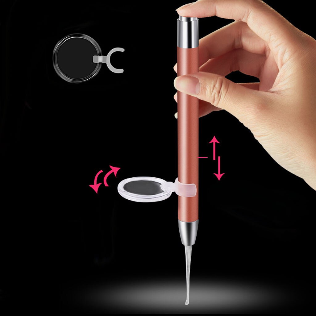 Ear Spoon Ear Wax Cleaner Removal Flashlight Earpick Ear Cleaning Earwax Remover Luminous Ear Curette Lighted Ears Tweezers 1031