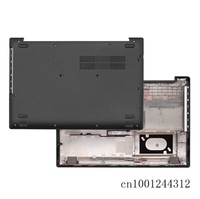 Original til lenovo ideapad 320-15 320-15 ikb isk 330-15 330-15 icn lcd bageste topdæksel bagdæksel/bezel/håndledsstøtte/bundfod: Sort bundbund