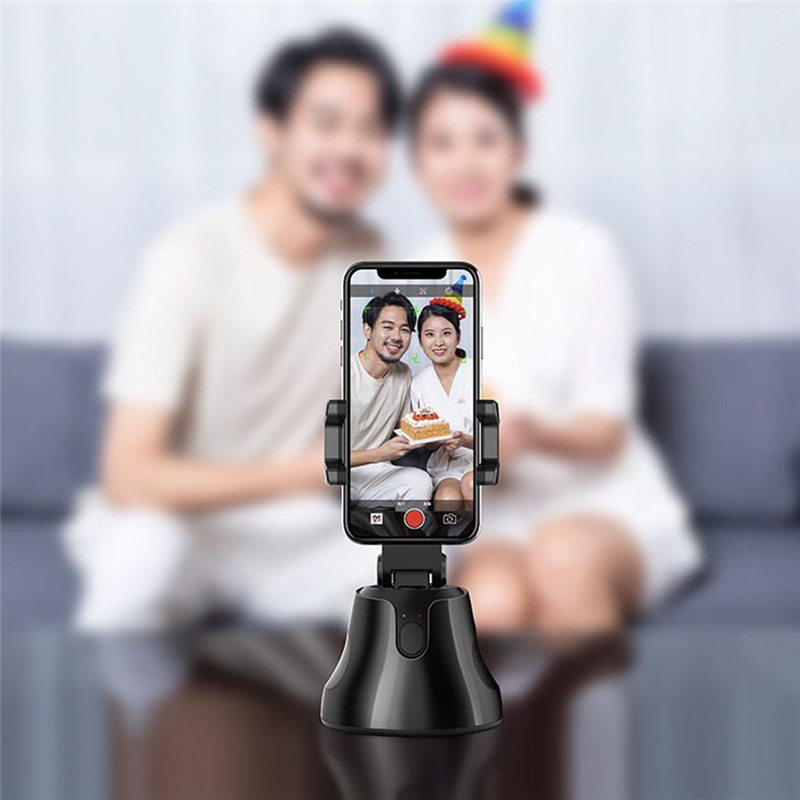 Portable Portable cardan Auto intelligent tir Selfie bâton multifonction 360 ° objet suivi support pour appareil photo de téléphone Portable