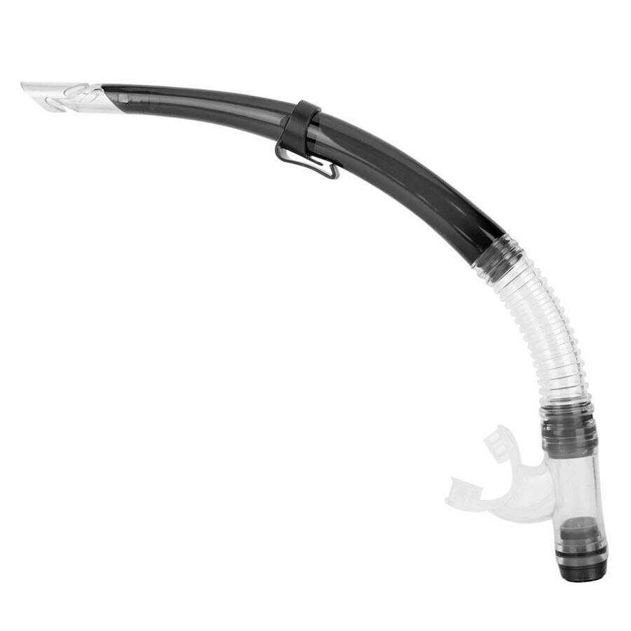 Diving Snorkeling Scuba Breathing Tube Semi-Dry Diving Snorkel Underwater Breathing Air Tube Swimming Equipment: Black
