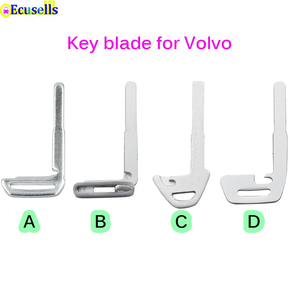Uncut Smart Remote Metal Key Blade Emergency Key HU101 for VOLVO V40 V50 V60 V70 V90 XC40 XC60 XC70 XC90 S40 S60 S80 S90