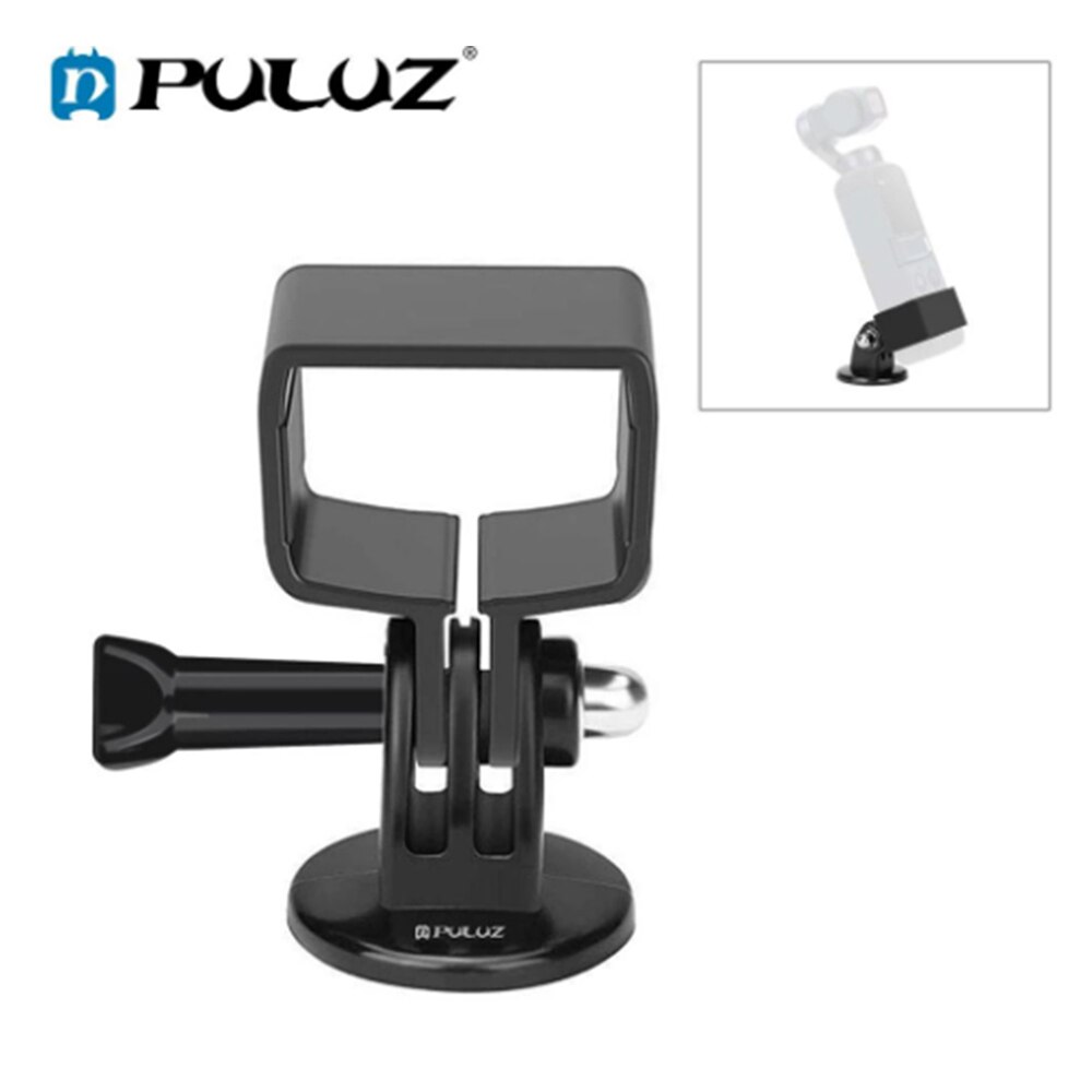 Puluz Uitbreiding Beugel Frame Met Adapter &amp; Schroef Voor Dji Osmo Pocket /Pocket 2 Beschermende Frame Grens Side Camera stabilisator