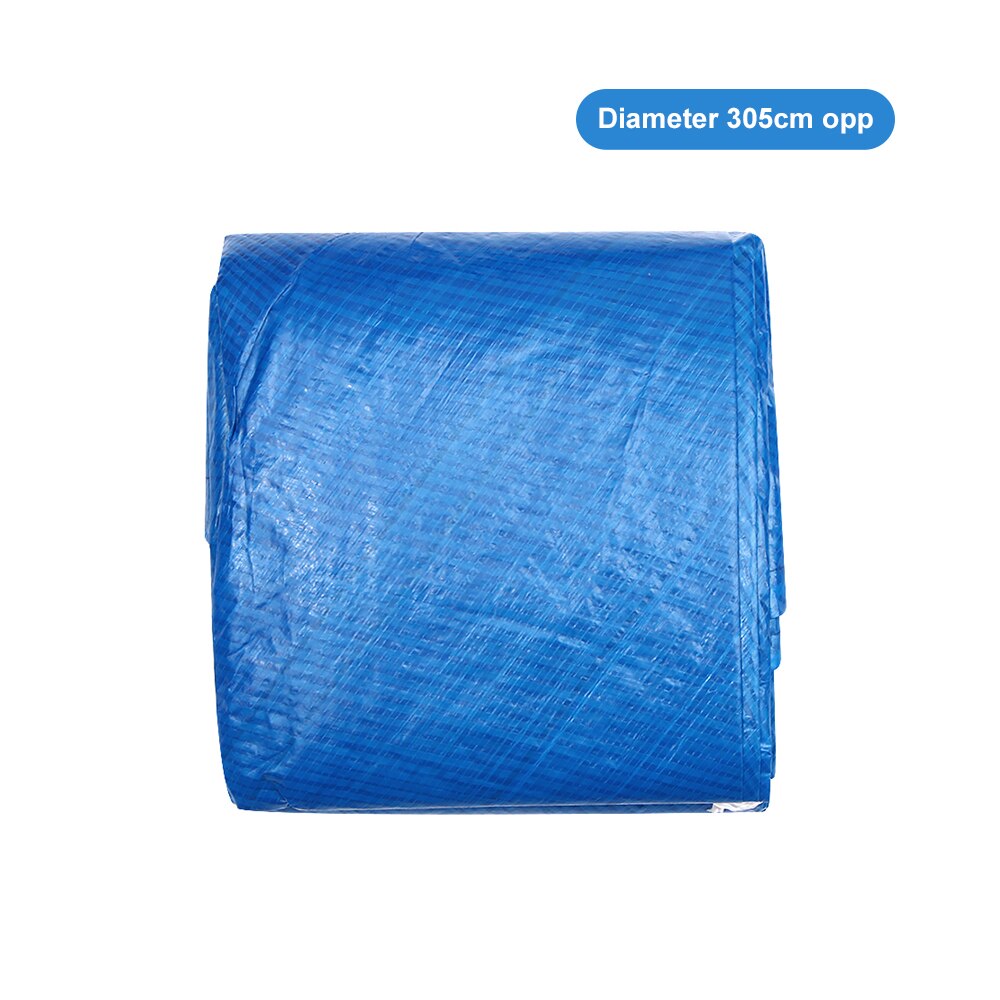 Cubierta de Piscina redonda Solar, 183, 244cm, accesorios para Manta: 305cm