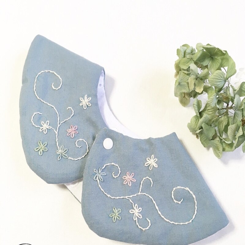 neue Infant Baby Jungen Mädchen Baumwolle Runde Lätzchen Sommer Abendessen Schell Bandana Spucktücher Für Kinder Fütterung Pflege