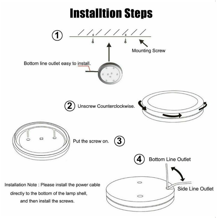 6pcs 12V LED Light for Camper Van Caravan Motorhome Trailer Boat Cabinet Light Camping Caravan Accessories
