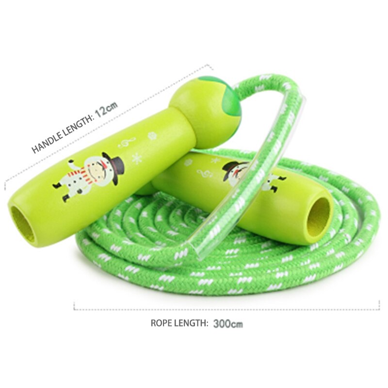 Rope Workout Equipments for Girls Fitness Accessory Child Jump Rope Cute Cartoon Skipping