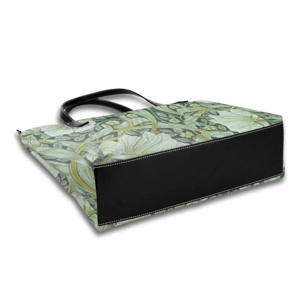 William Morris Fabric Handbag William Morris Fabric Top-handle Bags Trending Teenage Leather Tote Bag Women Handbags