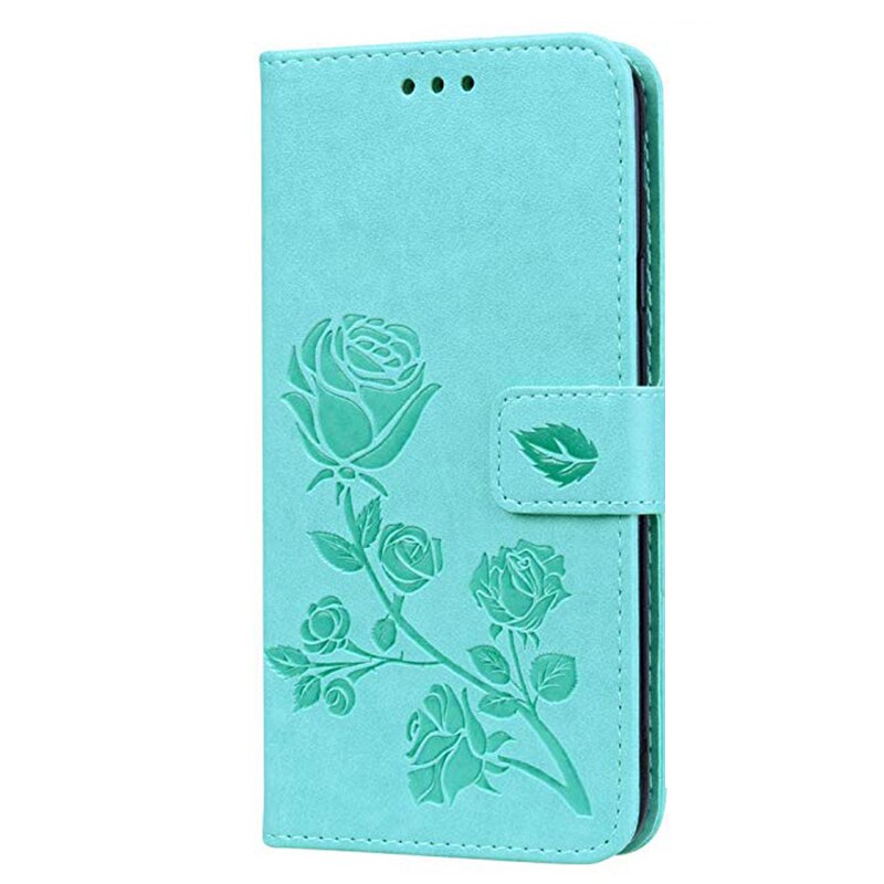 Wallet Case for Prestigio Wize Q3 Case Flip Leather Silicon Phone Bag Cases Cover On Prestigio Wize Q3 Psp3471duo Psp 3471 Duo: MGH Green
