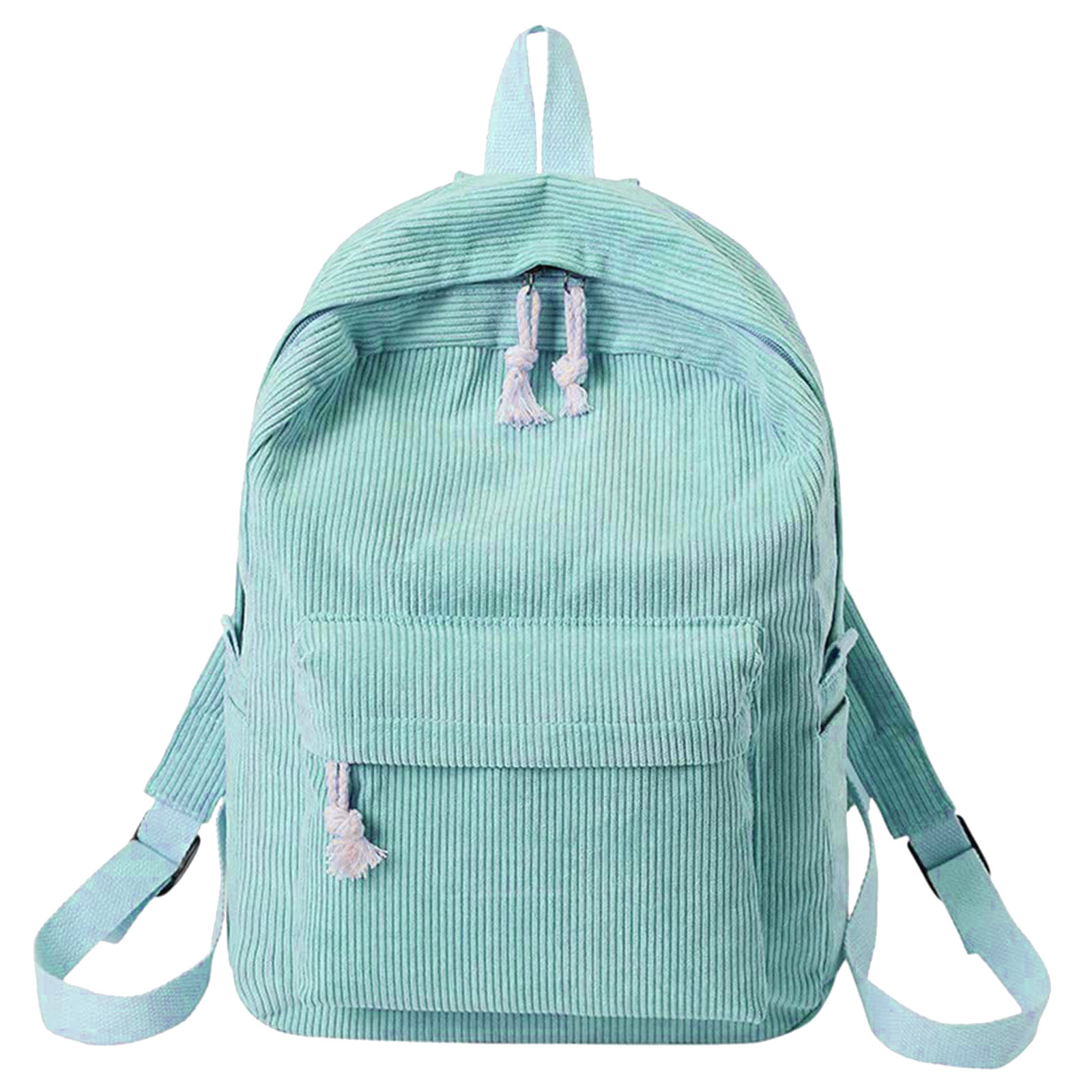 Vrouwen Casual Corduroy Rugzakken Effen Kleur Dagelijkse Leisure Winkelen Reizen Rugzakken Schooltas Voor Casual Dagelijks