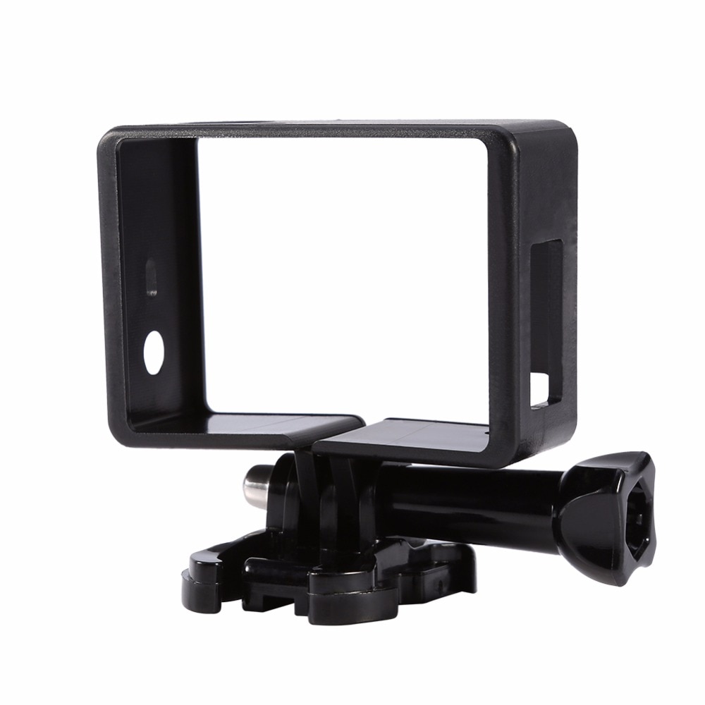 Voor Go pro Hero 4/3 + Skelet frame shell Beschermende Behuizing Case Standaard Border Frame Zwart voor GoPro accessoires