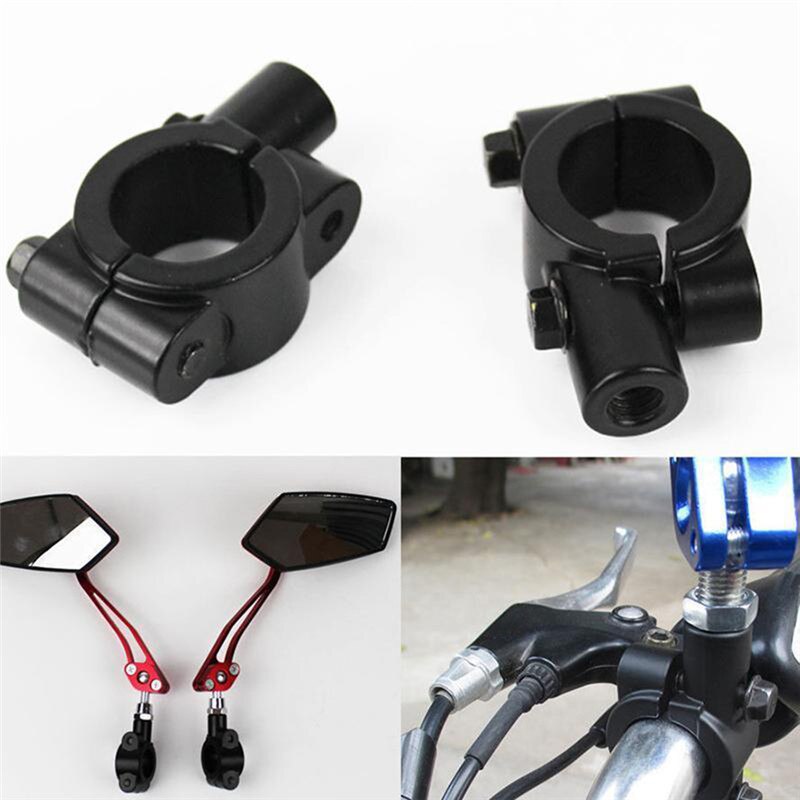 Support de montage de rétroviseur pour moto, 1 pièce, 10mm, 7/8 pouces