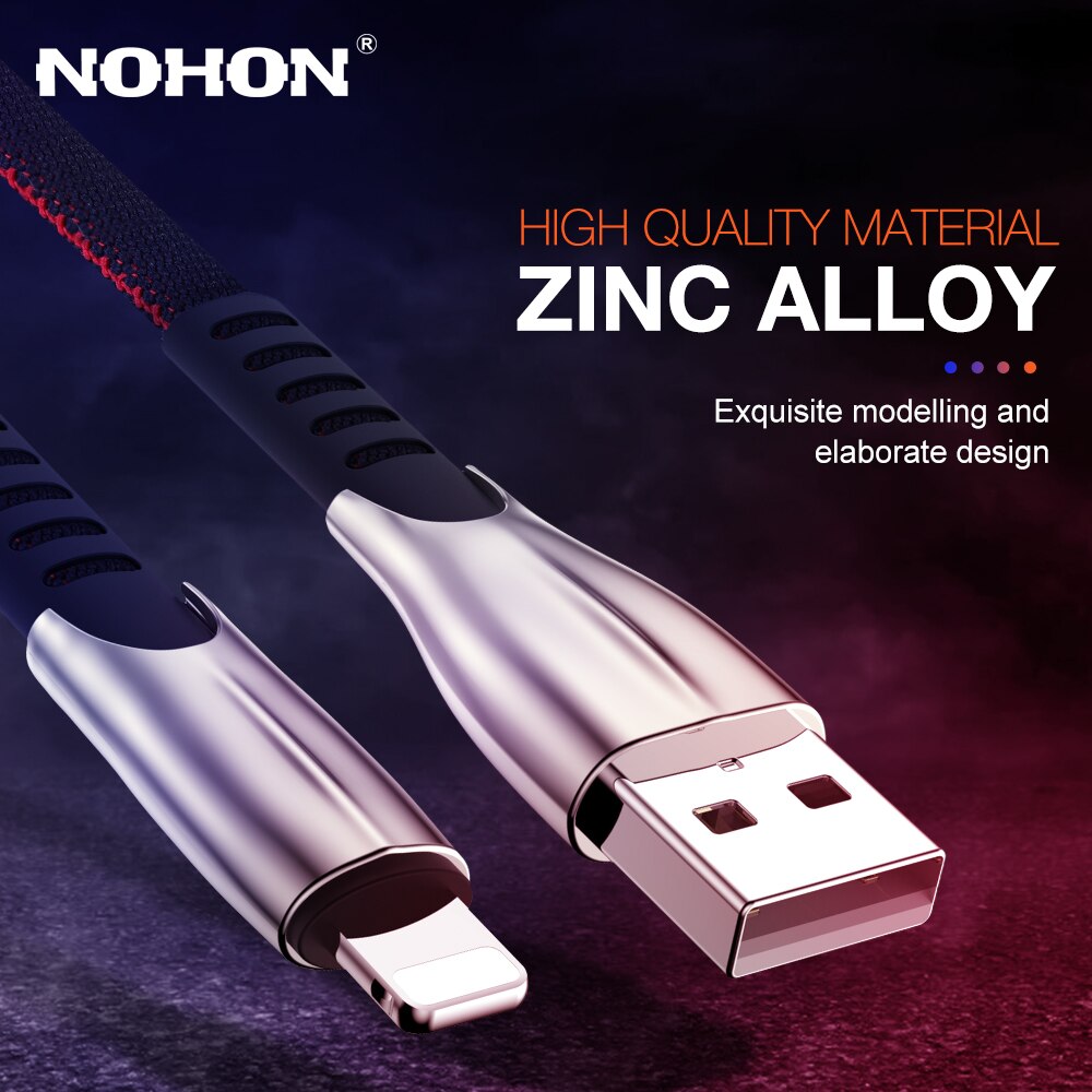2M 3M USB Charger Cable Data Cord For Apple iPhone 7 8 Plus 5 6 6S X XR XS Max 11 Pro iPad Origin Phone 3A Fast Charge Long Wire