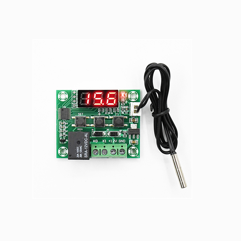 W1209 blau/rotes Licht DC 12V Wärme kühl temperatur Thermostat Temperatur regler Temperatur regler Thermometer Thermo: Dark Grau