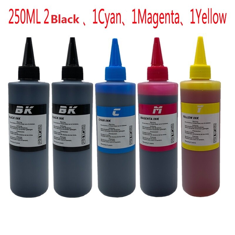 Zwart Universele Dye Inkt Compatibel-Voor-Brother-Voor-Hp-Voor-Canon-Voor-epson-Voor-Alle Inkjet Printer Bulk Inkt: 100ML 2C