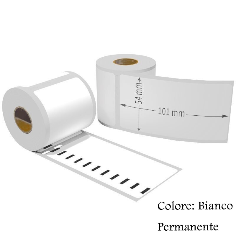 Permanente Zelfklevende Etiketten Voor Dymo DM-99014 S0722430 101 Mm * 54 Mm 220 Pcs