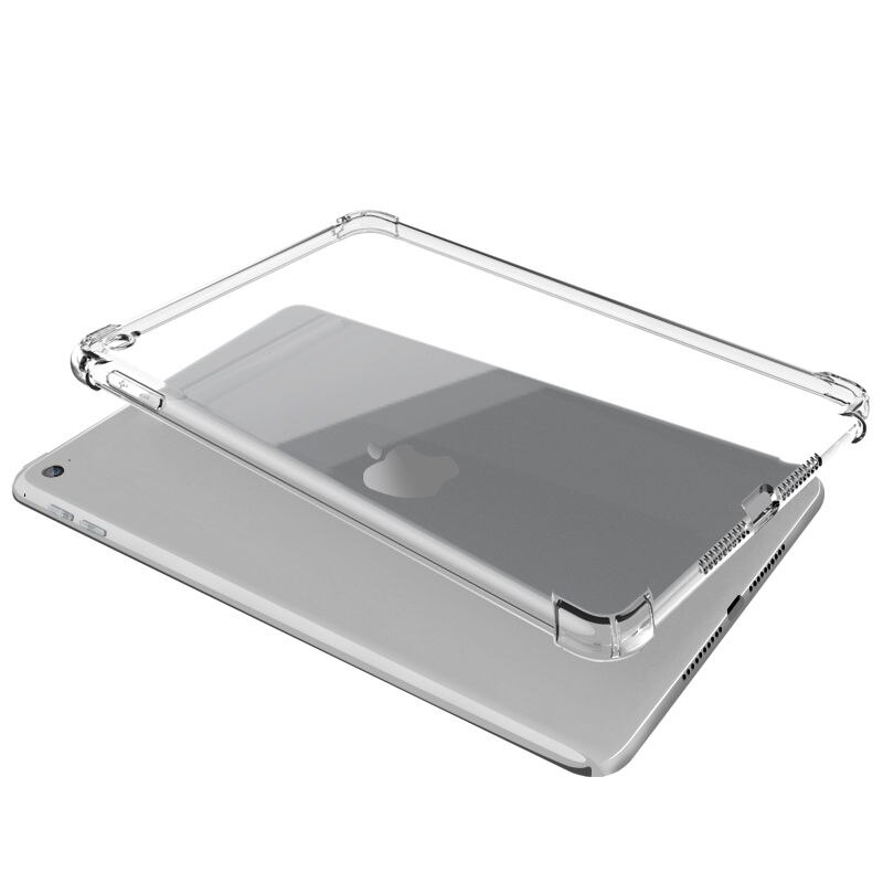 Shockproof Silicone Case For iPad 2 3 4 9.7‘’ A1395 A1430 A1460 ipad 4/3/2 TPU Flexible Bumper Clear Transparent Back Cover