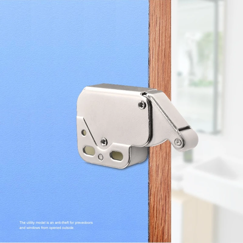 Push Catch Cabines Lock Automatische Spring Catch Systeem Camper Kast Deuren Multi-Functionele Meubelen Veiligheidssloten