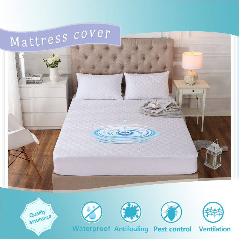 Matelas en tissu brossé imperméable | Housse de matelas, protecteur de matelas, Bug acariens, Colchao, draps housse de berceau, protection de matelas reine,