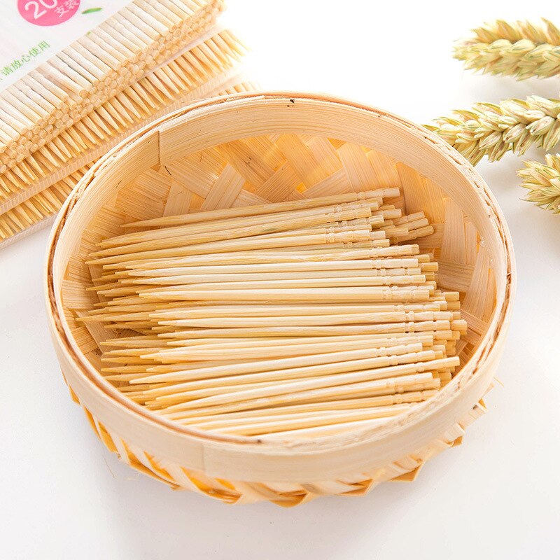 200 Stuks Bamboe Tandenstokers Orale Houten Tooth Pick Care Bamboe Producten Chinese Stijl Tandenstokers Tandenstokers Tafel Accessoires