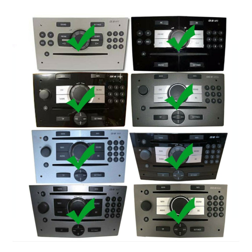 Auto Bluetooth 5.0 Audio Wireless Aux In Adapter Voor Opel Corsa D Astra H Zafira Vectra Tigra Movano CD30 MP3 CD60 CDC40 Cd Radio