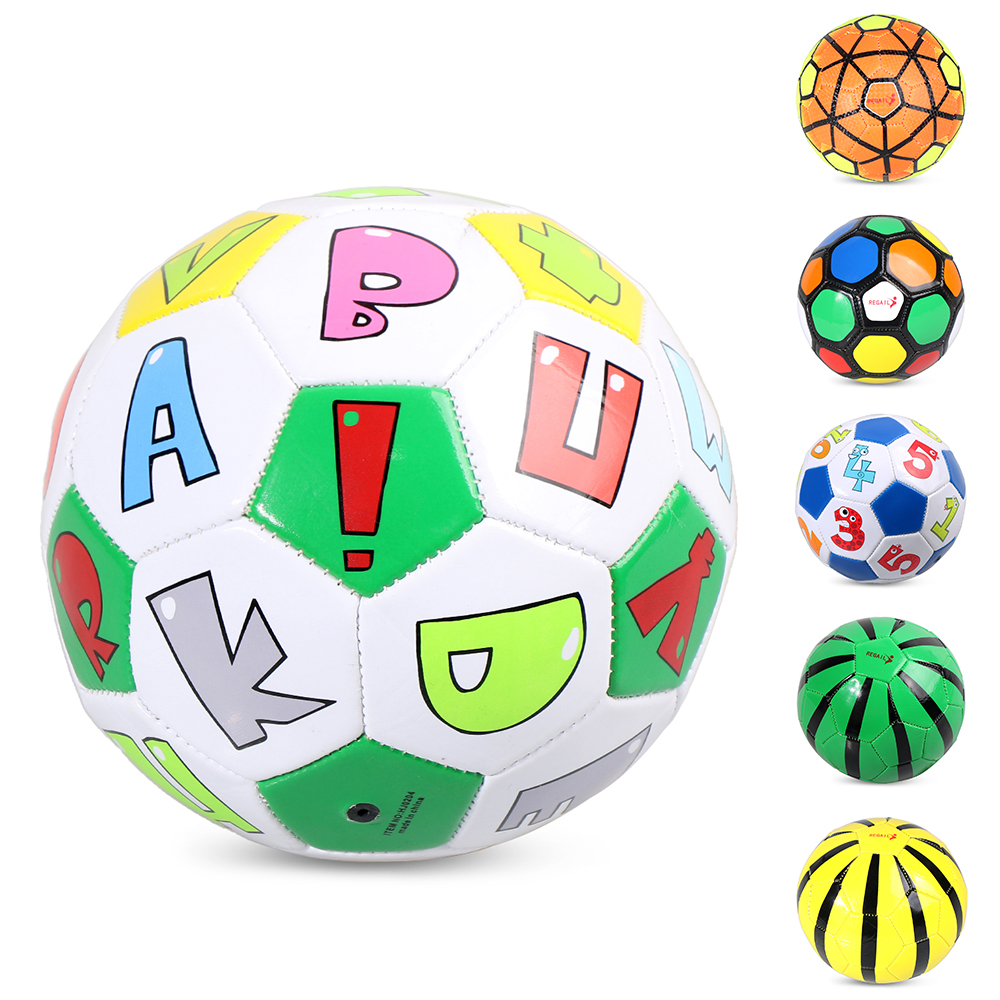 Størrelse 2 fodbold fodbold kamp træningsbolde oppustelig fodbold træningsbold til børn studerende
