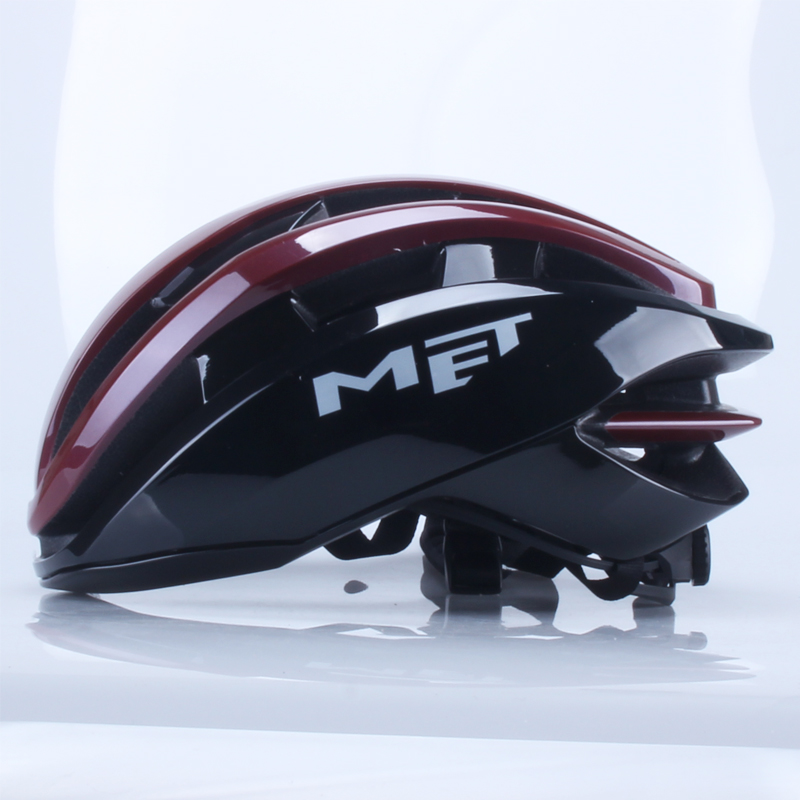 Cykelhjälm för landsvägscykling, sport, ultralätt, aerodynamisk, säker keps, kapacitans, cykling, bergscykel, män, kvinnor, mountainbike, cykelhjälm: L / Brun