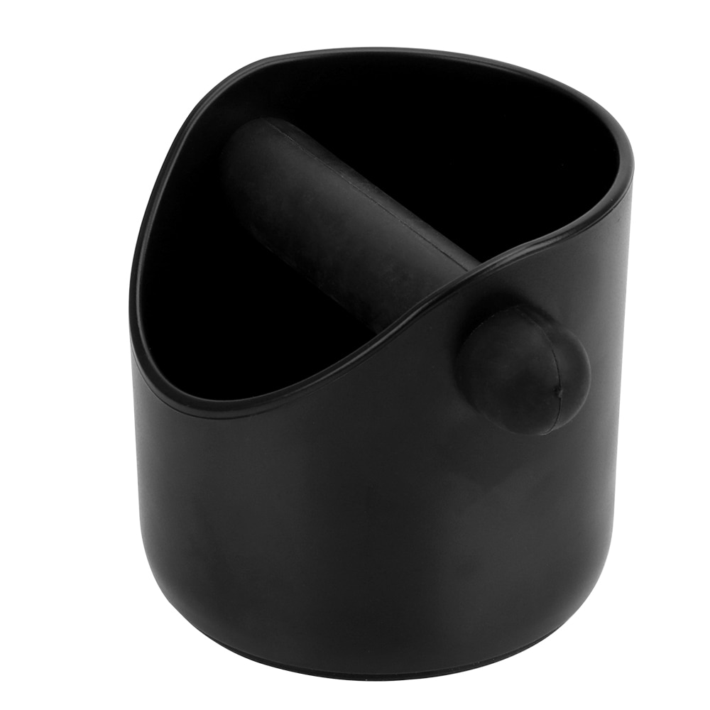 Kahvinpoistolaatikko liukastumisenesto iskuja vaimentava kahvijauhatus kaatopaikka kahvijauhe koputtaa espressojauhe kaatopaikka roskakori kahvila baristalle