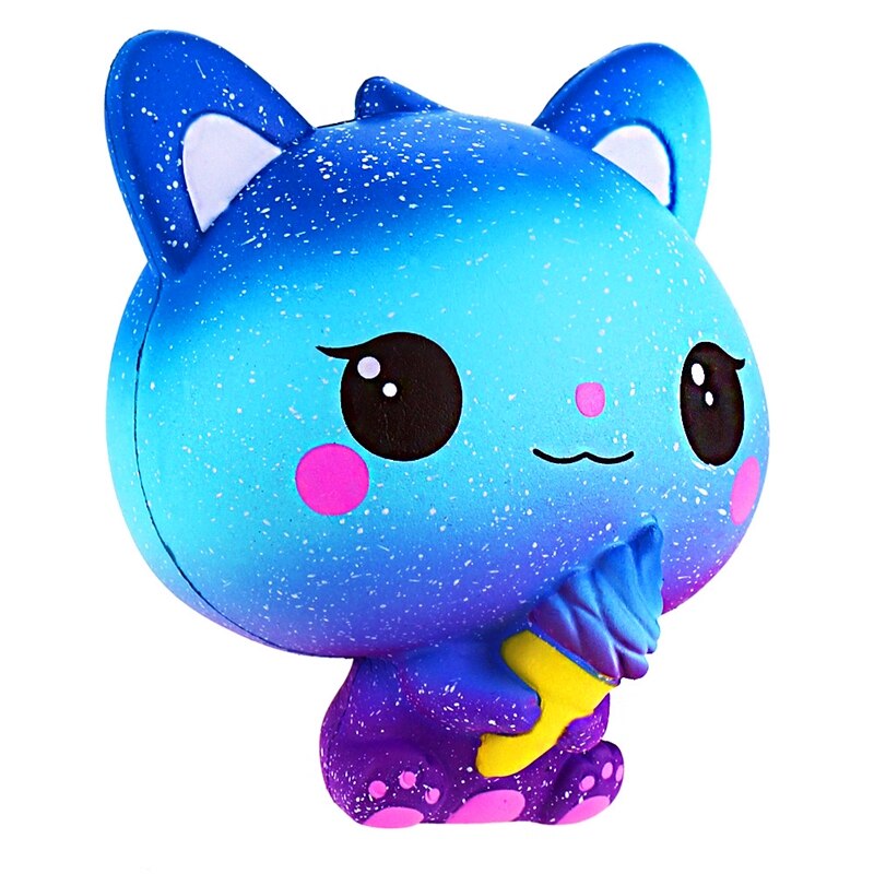 Squeeze Speelgoed Zachte Gestoomde Gevuld Broodje Panda Decompressie Bal Trage Rebound Speelgoed Squishy Ijs Kat Ijs Kinderen speelgoed