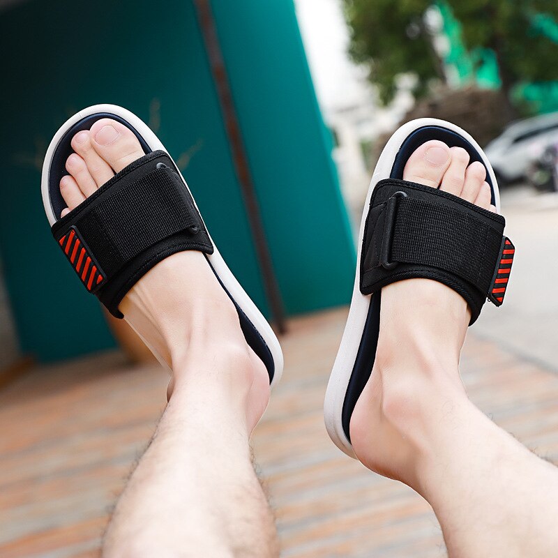 summer home slipper men slippers flip flop men slides claquette homme mans shoes slide schoenen mannen slipers