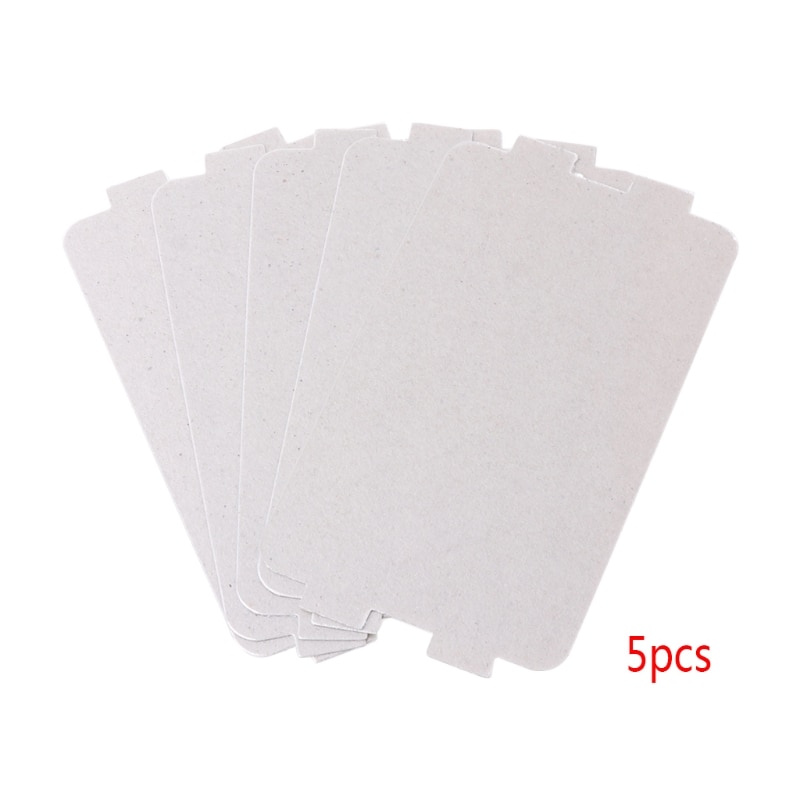 5Pcs Microwave Oven Mica Plate Sheet Thick Replacement Part For Midea 10.7x6.4cm 2019New