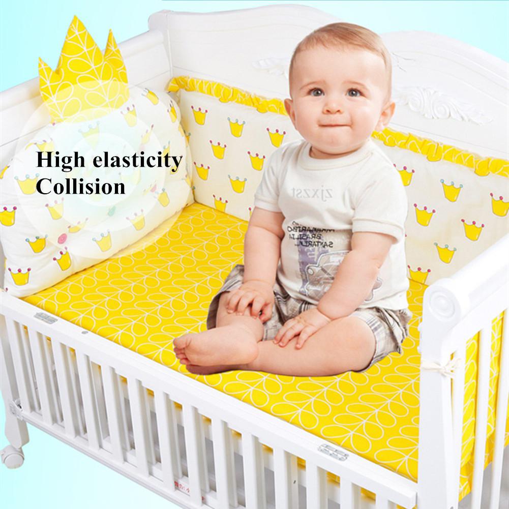 Kidlove 5pcs Wieg Beddengoed Set Katoen Peuter Baby Beddengoed Zijn Baby Cot Bumpers Lakens