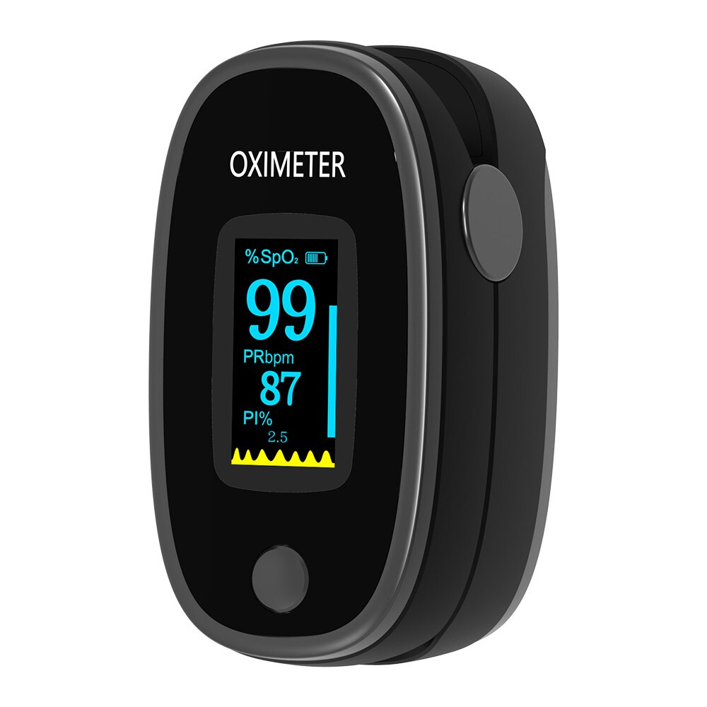 Fingertip Pulse Oximeter with LED Display Home Digital Oximeter Blood Oxygen Sensor Saturation SpO2 Monitor Measurement Meter: style 9