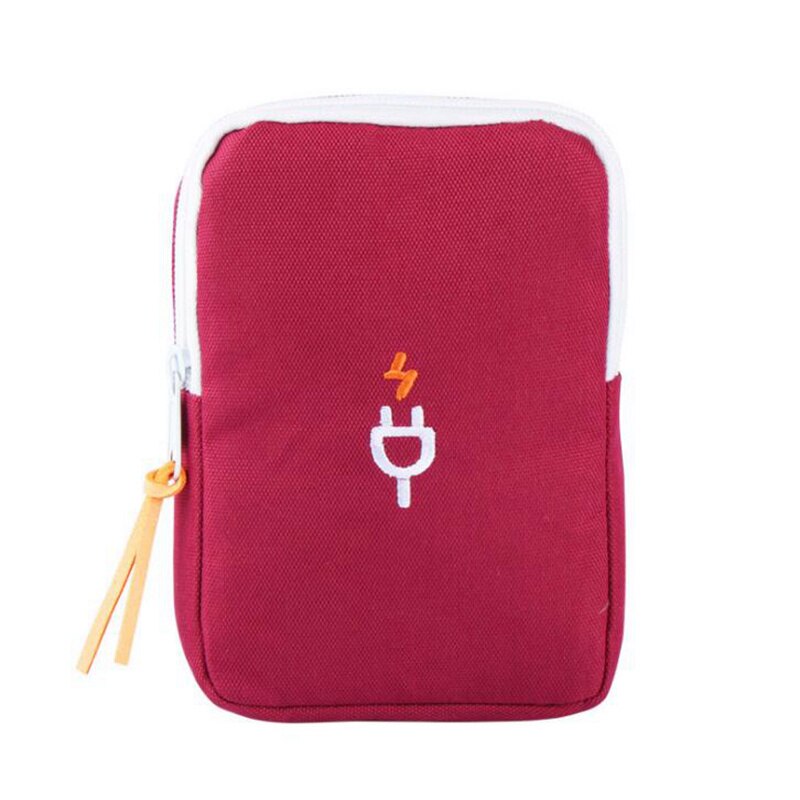 Travel Accessories Digital Bag Data Lines Power Bank Package Portable MultiFunction Headset Men Women Pouch Case Supplie Wallets: 1
