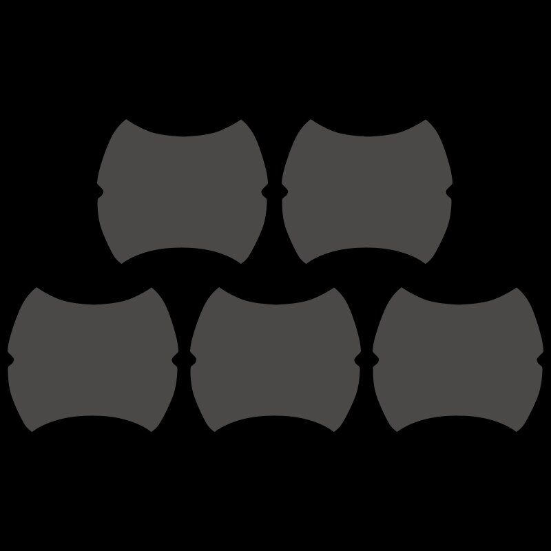 Onzichtbare tpu-autodeurgreep, beschermende beschermfolie, handgreepbeschermingssticker voor peugeot 307 , peugeot 206 308 207: Default Title