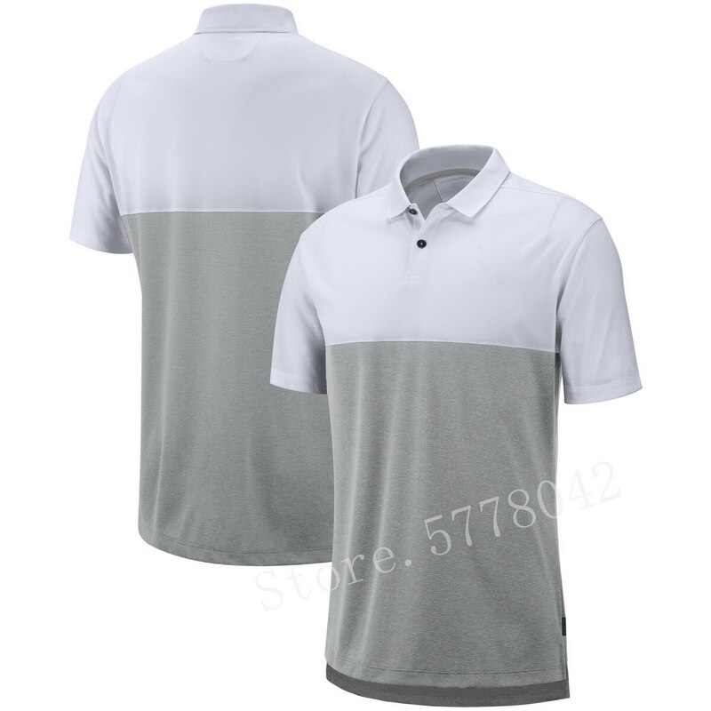 Camiseta personalizada para hombre Tennessee Sports Fans usan camisas geniales de algodón de manga corta Camisetas De Polo de fútbol americano: White Gray / L