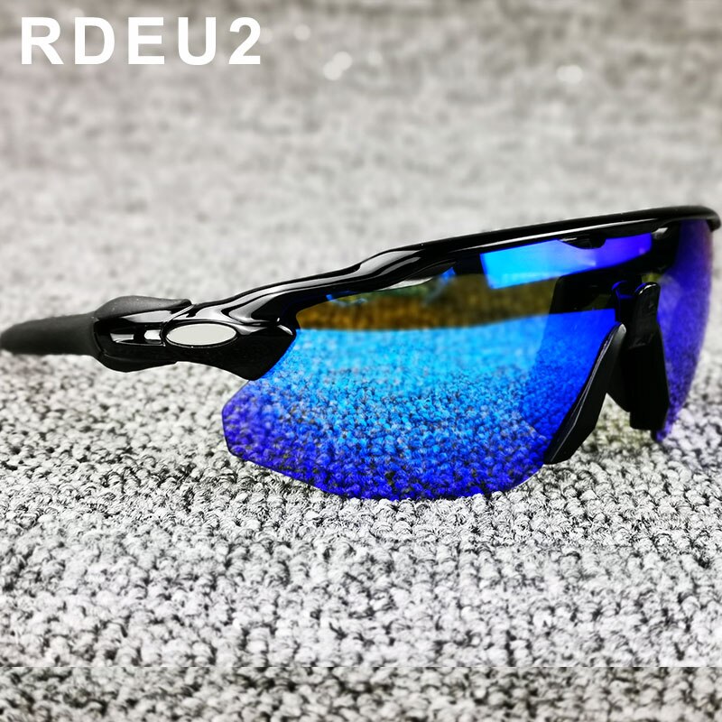 Gafas de ciclismo polarizadas para hombre, gafas de ciclismo, gafas de ciclismo, de montaña, gafas de sol para ciclismo, 4 lentes