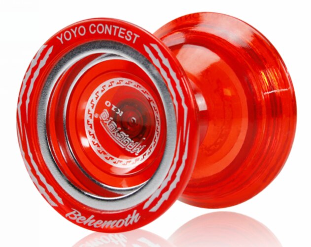 Originale Magic Yoyo k2 professionale Yoyo reattivo in alluminio ad alta velocità Yoyo regalo classico per ragazzo giocattolo: K10 red